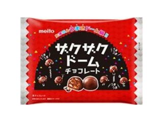 ｍｅｉｔｏ ザクザクドームチョコレート １１７ｇ ×18 【送料込】(一部地域別途)の画像