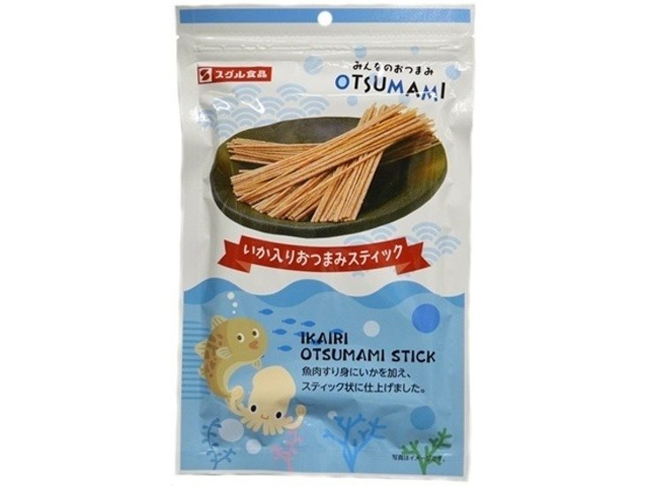 すぐる ＳＬいか入りおつまみスティック ３２ｇ ×60 【送料込】(一部地域別途)画像