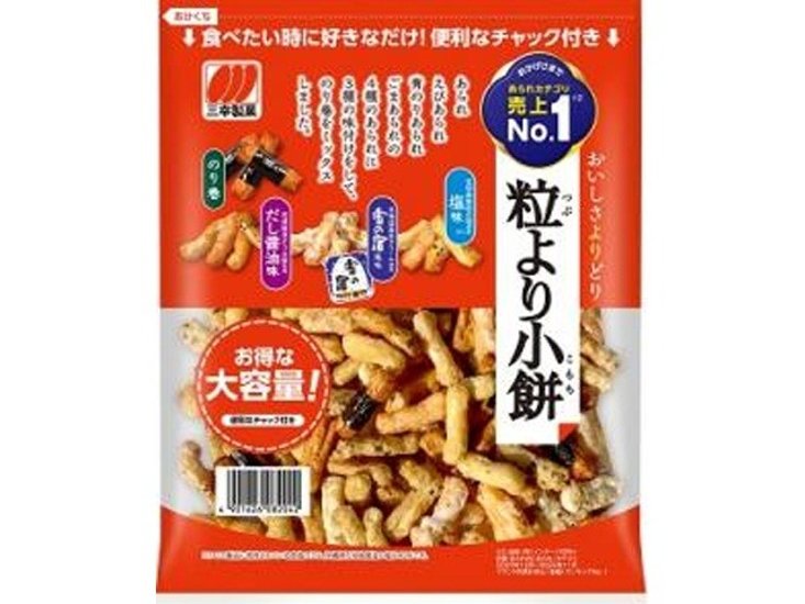 三幸製菓 チャック粒より小餅 １５７ｇ ×12 【送料込】(一部地域別途)画像
