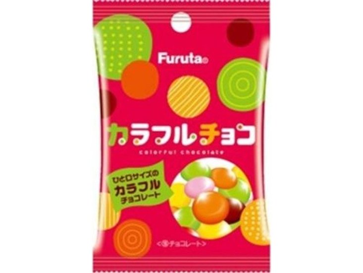 フルタ カラフルチョコ ３０ｇ ×80 【送料込】(一部地域別途)画像