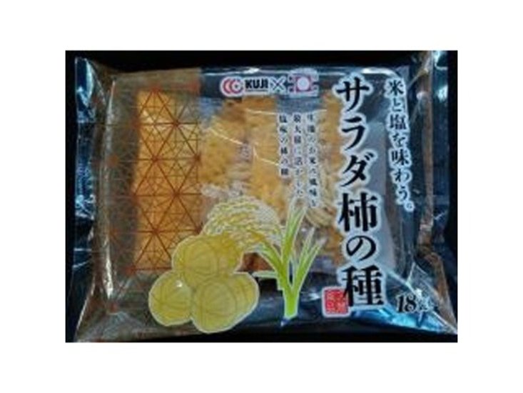 久慈食品 サラダ柿の種 １８Ｐ ×12 【送料込】(一部地域別途)画像