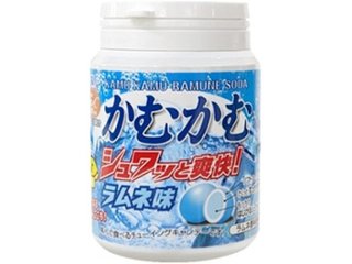 かむかむシュワッと爽快！ラムネ味ボトル１２０ｇ ×36 【送料込】(一部地域別途)の画像