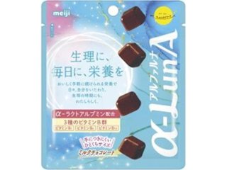 明治 α−ＬｕｎＡミルクチョコレート ×120 【送料込】(一部地域別途)の画像