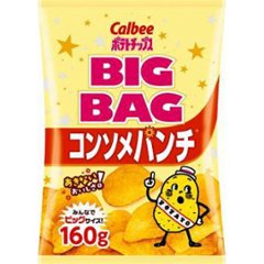 カルビー ビッグバッグ コンソメパンチ１６０ｇ ×12の画像