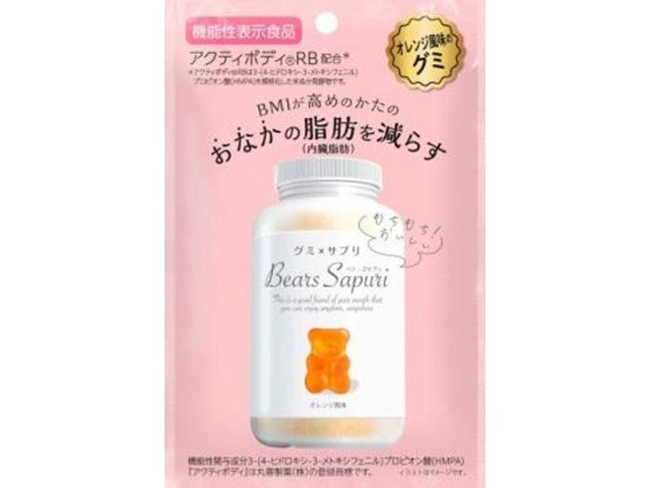 ベアーズサプリ オレンジ風味６０ｇ  ×12入り 【全国送料無料】(一部地域別途)画像