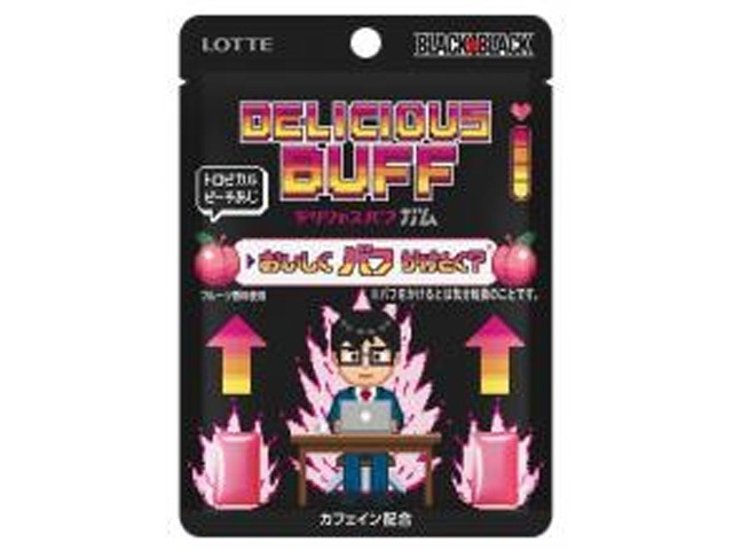 ロッテ ブラックブラック デリシャスバフ２１ｇ×10入り 【全国送料無料】(一部地域別途)画像