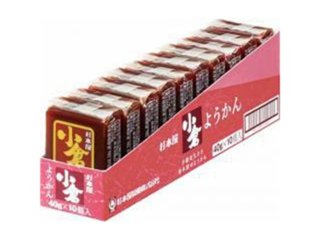 杉本屋 ようかん 小倉４０ｇ×10入り 【全国送料無料】(一部地域別途)の画像
