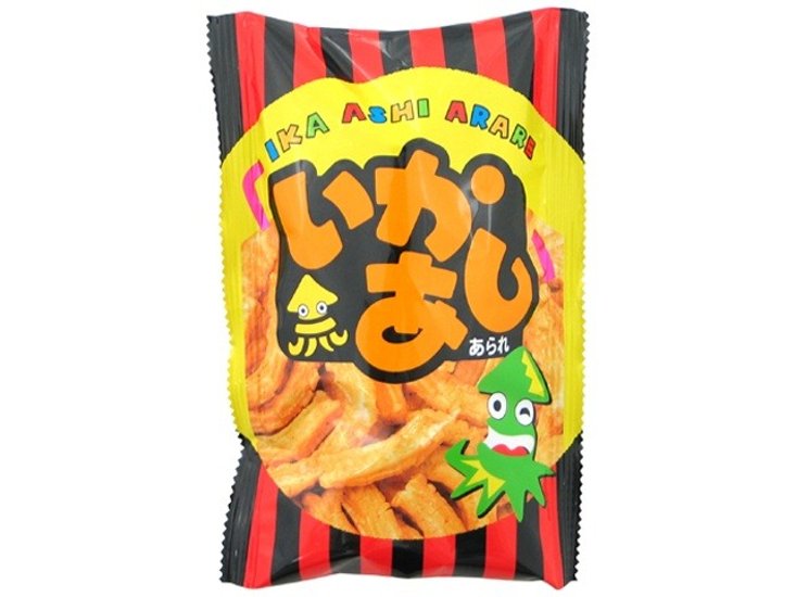 菓道 いかあしあられ×10入り 【全国送料無料】(一部地域別途)画像