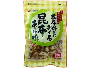 日の出屋 昆布好きにおくる昆布あられ ８０ｇ×12入り 【全国送料無料】(一部地域別途)の画像