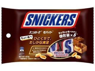 マースＪ スニッカーズモバイト４２．５ｇ×144入り 【全国送料無料】(一部地域別途)の画像