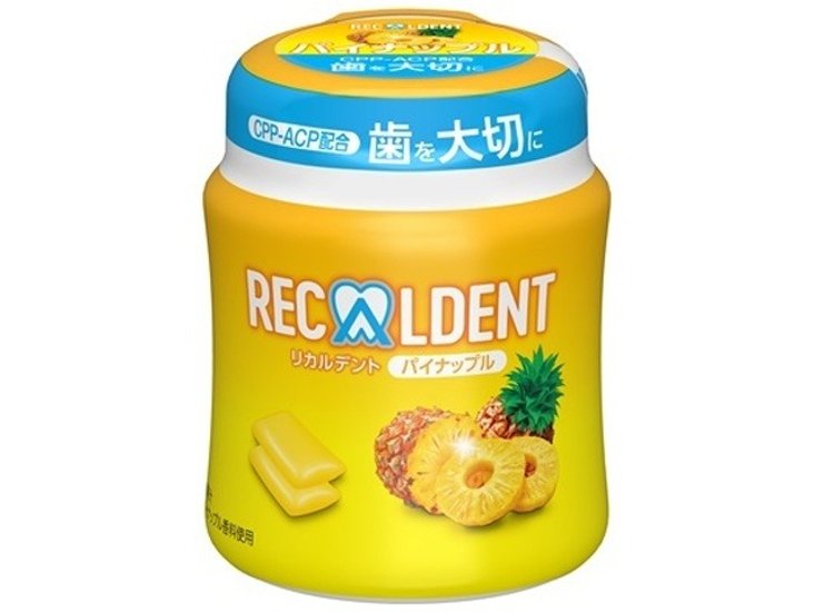 リカルデント パイナップルガムボトル１３０ｇ ×36入り 【全国送料無料】(一部地域別途)画像
