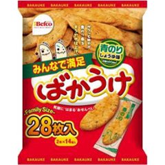 栗山米菓 ２８枚ばかうけ青のり ×12の画像