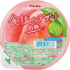 ブルボン 食後のデザート白桃 １４０ｇ ×12の画像