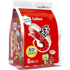 カルビー かっぱえびせんファイブ１３０ｇ   ×8の画像