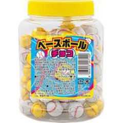 やおきん ベースボールチョコ１００個 ×12の画像