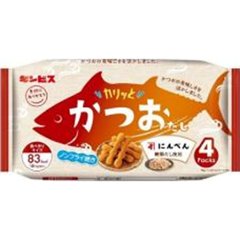 ギンビス カリッとかつおだし４Ｐ７２ｇ  ×12の画像