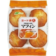 マルキン ヨード卵マフィンケーキ４個 ×8の画像