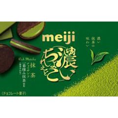 明治 濃いちょこれえと 抹茶チョコサンド６枚 ×5の画像