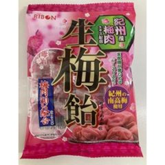 リボン ５４ｇ 紀州梅肉生梅飴 ×12の画像