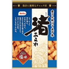 栗山米菓 ９０ｇ渚あられ塩味 ×12の画像