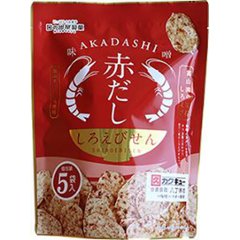 日の出屋 赤だししろえびせんべい５袋 ×12の画像