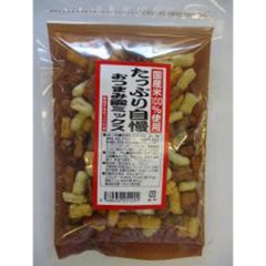 ありがとう たっぷり自慢おつまみ霰ミックス１０５ｇ   ×12の画像