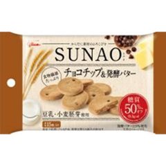 グリコ ＳＵＮＡＯ チョコチップ＆発酵バター３１ｇ ×10の画像