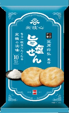 岩塚製菓 旨塩せん １０枚 ×12の画像