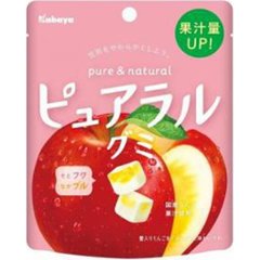 カバヤ ピュアラルグミ りんご５８ｇ   ×8の画像