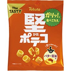 東ハト ５１ｇ堅ポテコ バター醤油味 ×24の画像