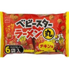 おやつカンパニー ラーメン丸 チキン味６袋入  ×15の画像