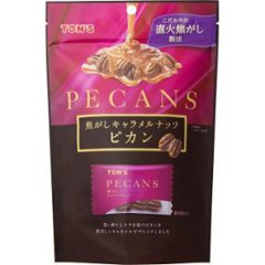 東洋ナッツ 焦がしキャラメルナッツ ピカン７０ｇ ×8の画像