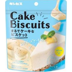 ギンビスまるでケーキなビスケットレアチーズケーキ味 ×10の画像