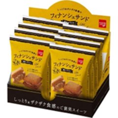 井桁堂 ハートリーフィナンシェサンド塩キャラメル ×64の画像