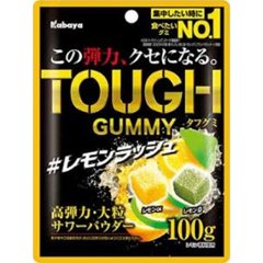 カバヤ タフグミ レモンラッシュ１００ｇ  ×6の画像