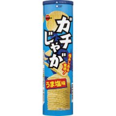 ブルボン ガチじゃが うま塩味１００ｇ ×10の画像