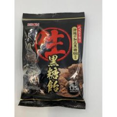 リボン 生黒糖飴 １３５ｇ  ×12の画像