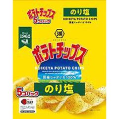 湖池屋 ポテト のり塩５個パック ×6の画像