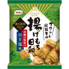 栗山米菓 揚げもち日和 のり塩味６６ｇ  ×16の画像