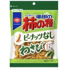 亀田製菓 柿の種 ピーナッツなしわさび９１ｇ ×12の画像