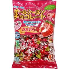 チーリン製菓 あまおう苺オールシーズンチョコ １００ｇ   ×12の画像