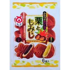 丸京 栗ともみじ ６個 ×12の画像