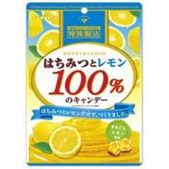扇雀飴 はちみつとレモン１００％のキャンデー５０ｇ  ×10の画像