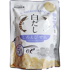 日の出屋 白だししろえびせんべい５袋入 ６５ｇ ×12の画像