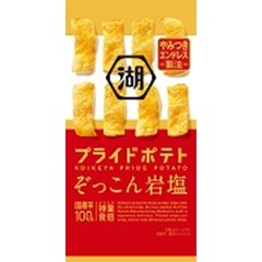 湖池屋 スリムプライドポテトぞっこん岩塩 ３０ｇ  ×24の画像