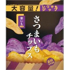 ドウシシャ 紫芋入りさつまいもチップス １５０ｇ   ×24の画像