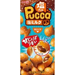 明治 プッカ 塩ミルク３９ｇ   ×10の画像