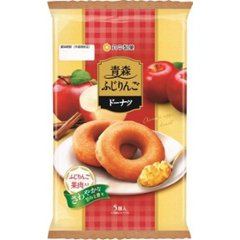 丸中 青森ふじりんごドーナツ ５個  ×6の画像