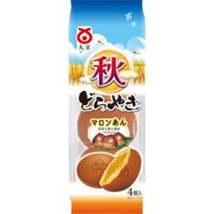 丸京 秋のどら焼き ４個 ×12の画像