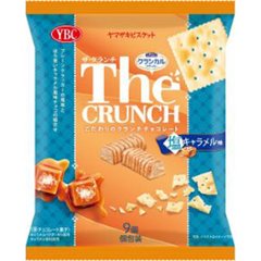 ＹＢＣ ザ・クランチ 塩キャラメル味９個   ×12の画像
